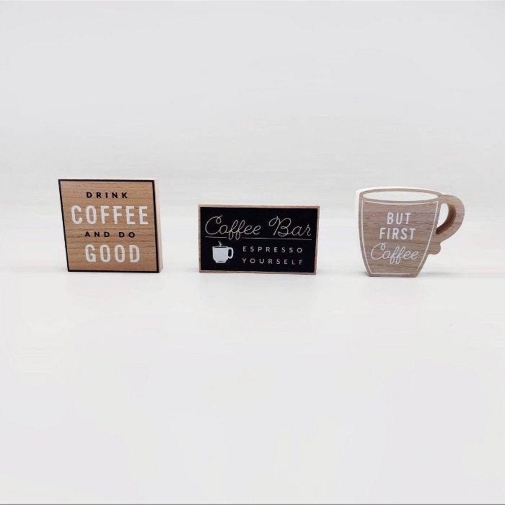 Target Coffee Bar Mini Signs